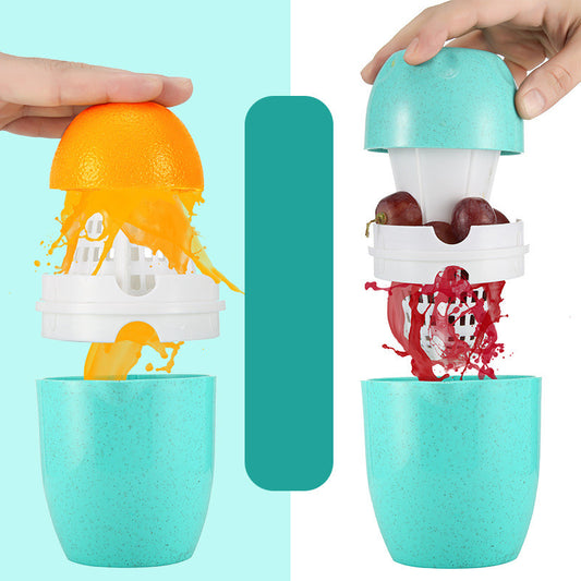 Orange Juice Squeezer Manual Orange Press Type Simple Portable Juice Cup