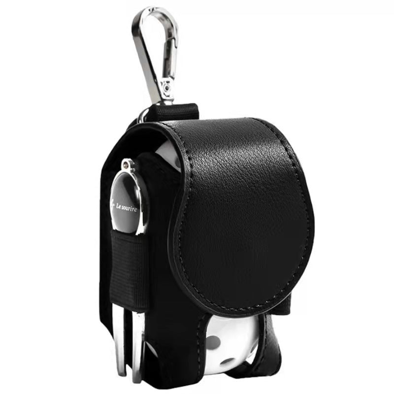 Leather Golf Small Ball Bag Accessory